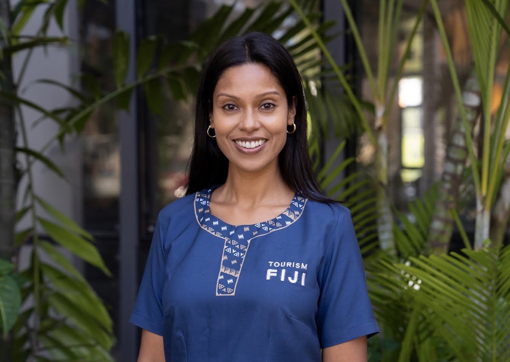 TourismFiji's tweet photo. Tourism Fiji is delighted to announce Srishti Narayan as our new Chief Marketing Officer (CMO). Srishti has been an integral part of the team as Head of Global Marketing. Special shout out to Emma Campbell, our outgoing CMO, for her significant contributions.
#TeamTF https://t.co/aLsvKzLpEk