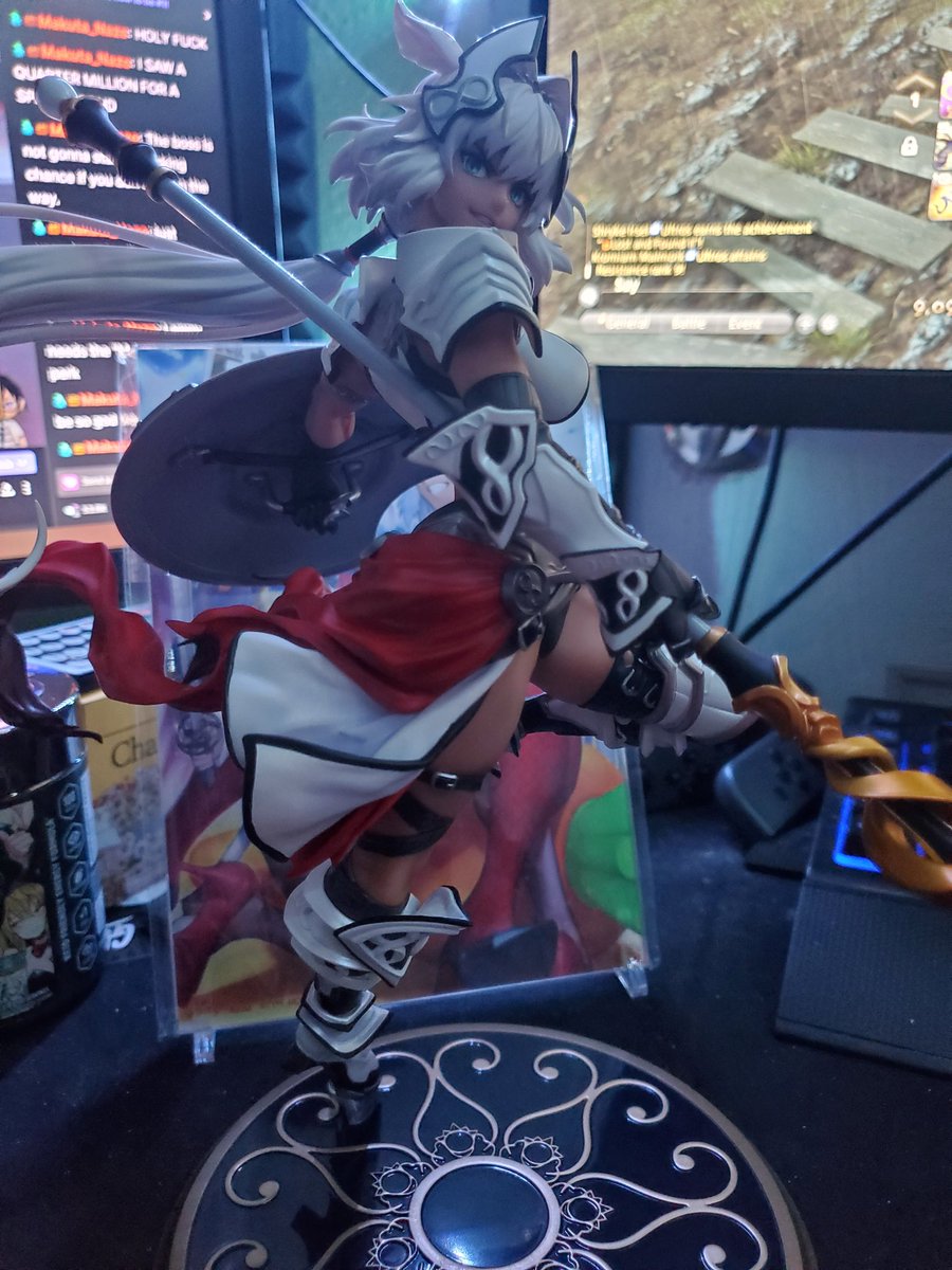 TaskPool's tweet image. Did a surprise unboxing for this Caenis figure I pre-ordered a year ago. Muh husbando looking good #FGO #caenis