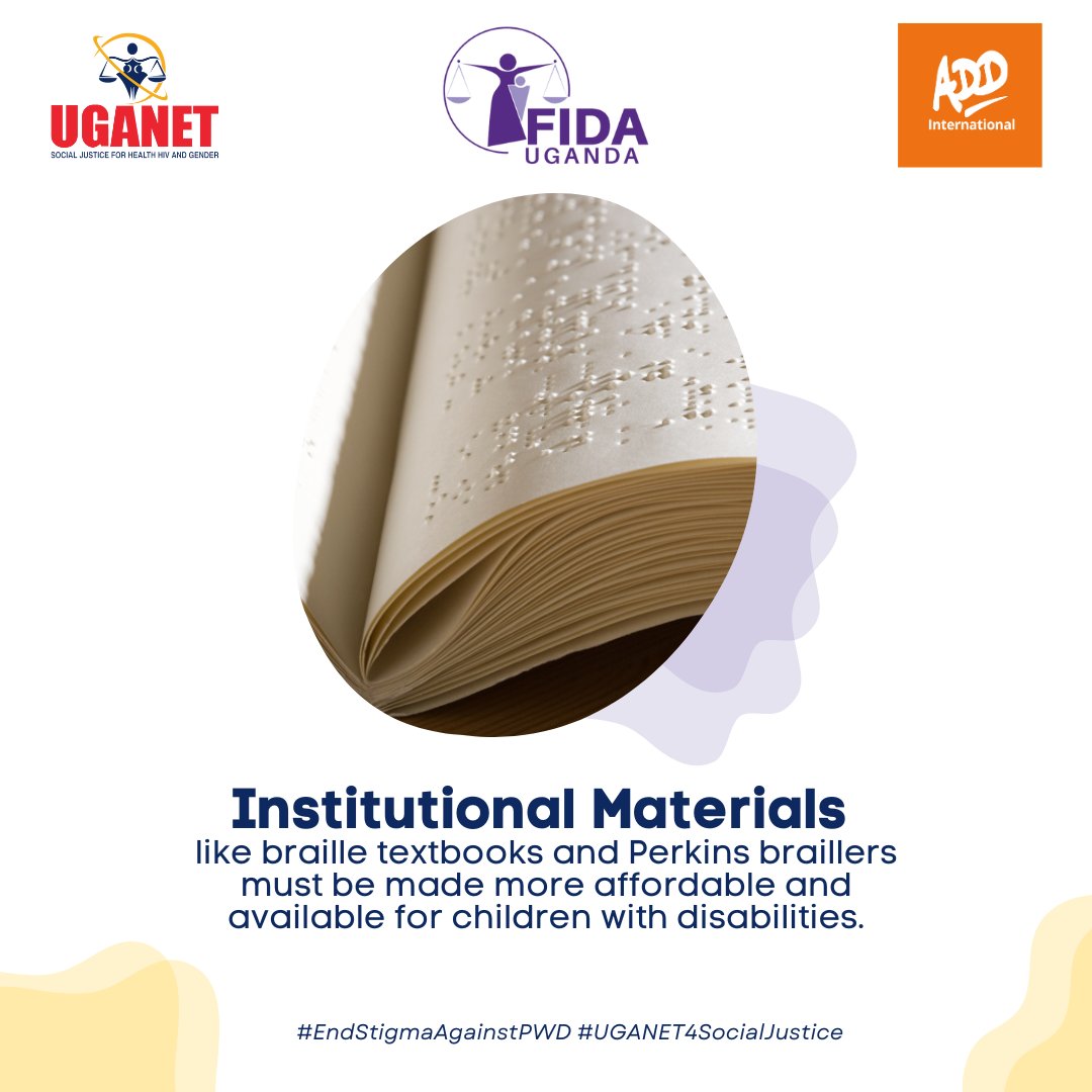 Uganetlaw's tweet photo. As you prepare your children or sibling (or yourself) for school this cold morning, please spare a moment to think about children with disabilities & how they will manage to acquire an appropriate education.
πIt's everyone's right.
#EndStigmaAgainstPWD
#UGANET4SocialJustice https://t.co/0wDHx3GwEn