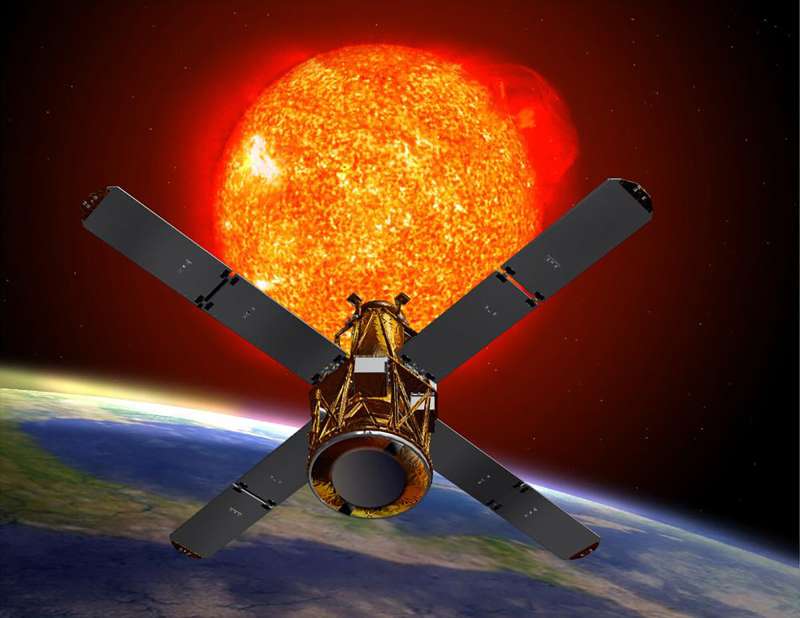 _AliveUniverse's tweet photo. Rientro del #satellite #NASA #Rhessi qualcuno riporta che, intorno alla mezzanotte e per una sconcertante coincidenza, il satellite è rientrato proprio sui cieli di #Kiev https://t.co/1Lor26BOLv #spazzaturaspaziale https://t.co/hZSfxJ8QnC
