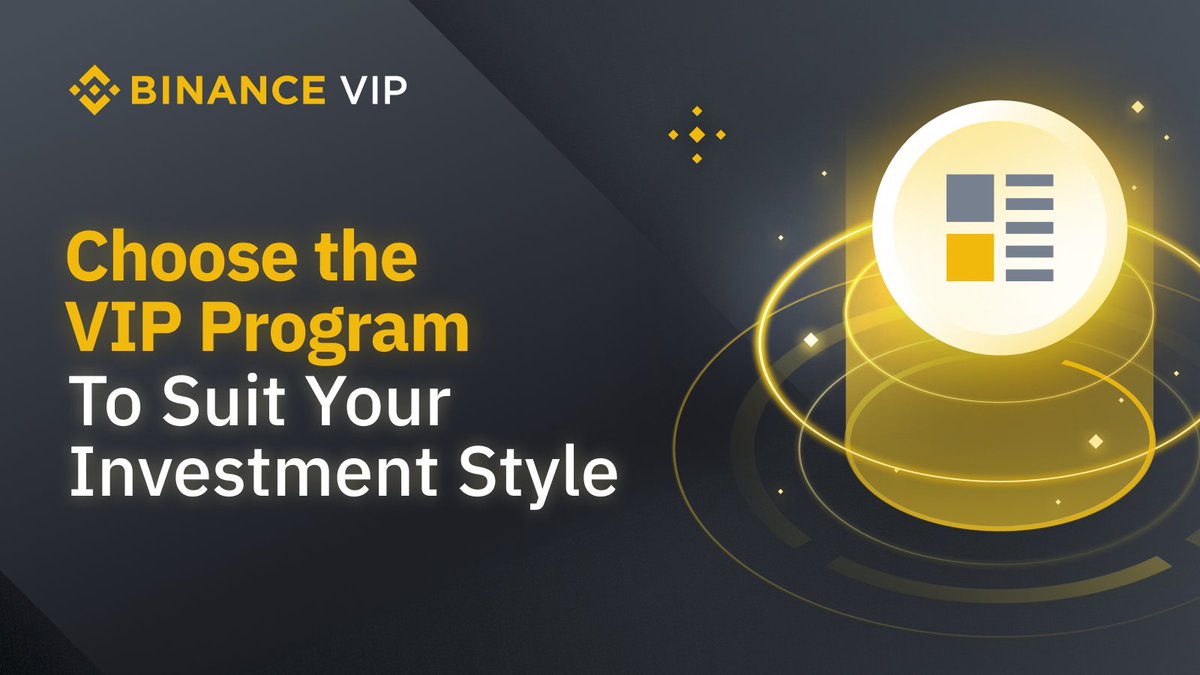 BinanceVIP's tweet photo. #Binance VIP offers a range of programs of which you can choose to most suit your needs.

Want to learn more about these programs?

🧵 Read this thread. https://t.co/7v2klCYDQL