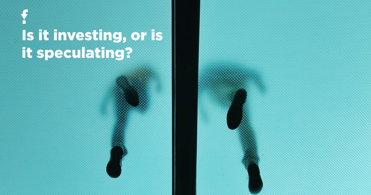 Fundlater1's tweet photo. The line that separates investing and speculating can sometimes appear blurred, but the reality is they're both very different. We take a look. 

https://t.co/XjNCJA2BVR https://t.co/VXFPl25xen