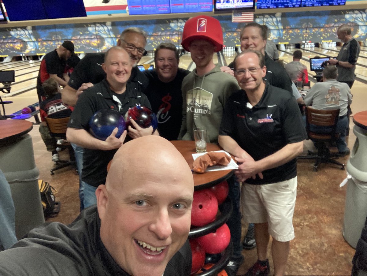 RevShevWLC's tweet photo. Best Thing Today, April 19: Hearing the hype for a while, I finally made it to the “Country Club” (aka Village Bowl in The Falls) to check out SerbskE$ Club in action! @ig36 , Jeff & the boys were fun…even without @Serby10 !#firstNogginBosswearing #localcelebs #theyrunthejoint https://t.co/HdREz5kXoB
