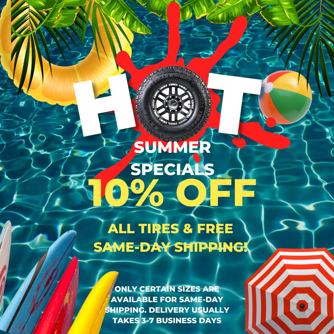 treadwright's tweet image. WELCOME SUMMER📷HELLO NEW DISCOUNTS📷
treadwright.com