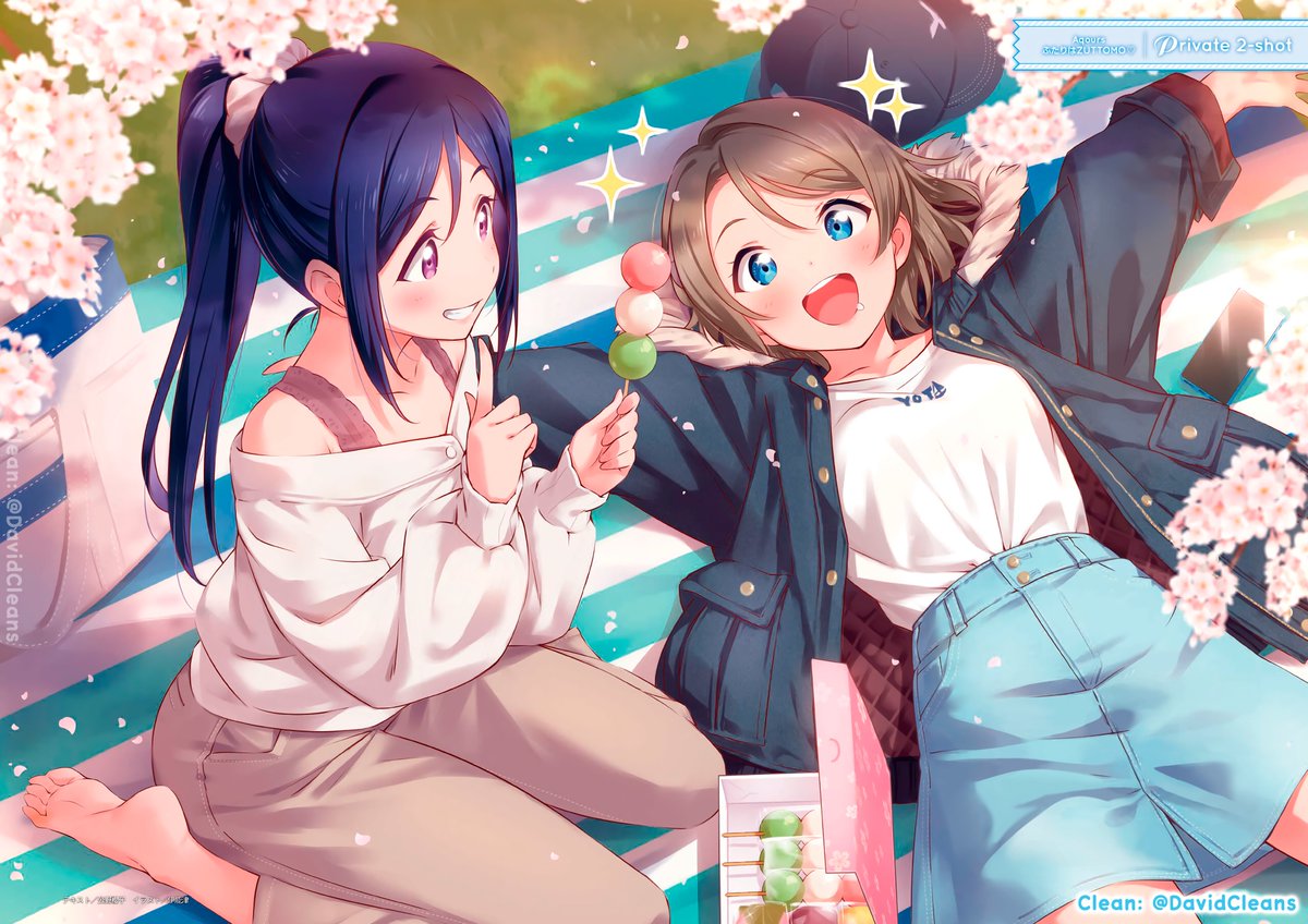 DavidCleans's tweet photo. Después de un largo tiempo limpio una ilustración, iba a hacer la traducción del texto pero ya estoy muy cansado para eso

Ilustración del Love Live! Days ラブライブ!総合マガジン Vol.38 de You y Kanan sin el texto https://t.co/hrSYW6XJqn