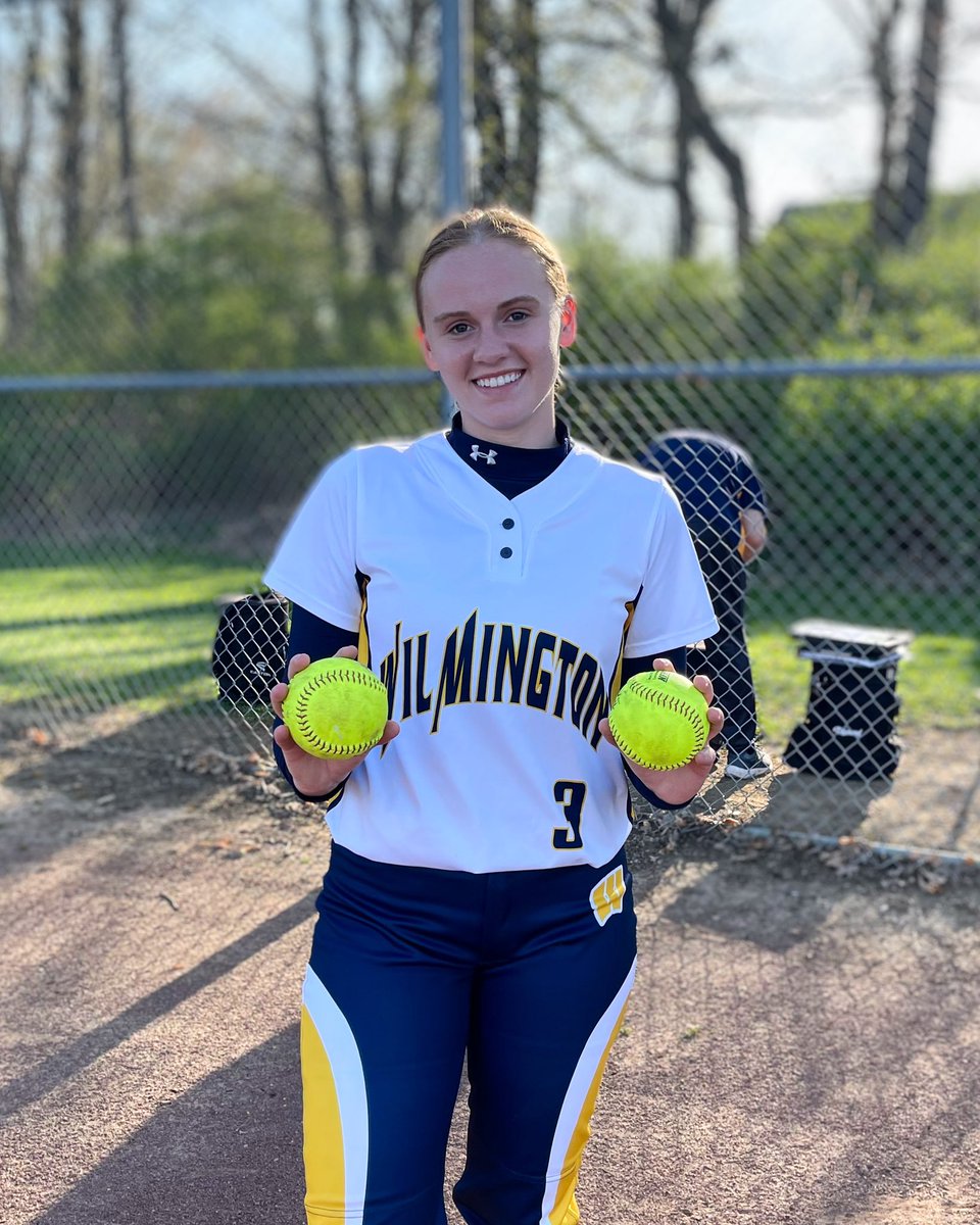 Wilmington_SB's tweet photo. Lady Hounds shutout Lakeview 15-0. Congrats to @stella32550532 on her 1 hit shut out, with 10Ks! @3PaijePeterson belted 2 HRs & Faith Jones also hit a HR, each with 4 RBIs in the win. WTG ladies! #HoundsAsOne https://t.co/GAE7VGszEz