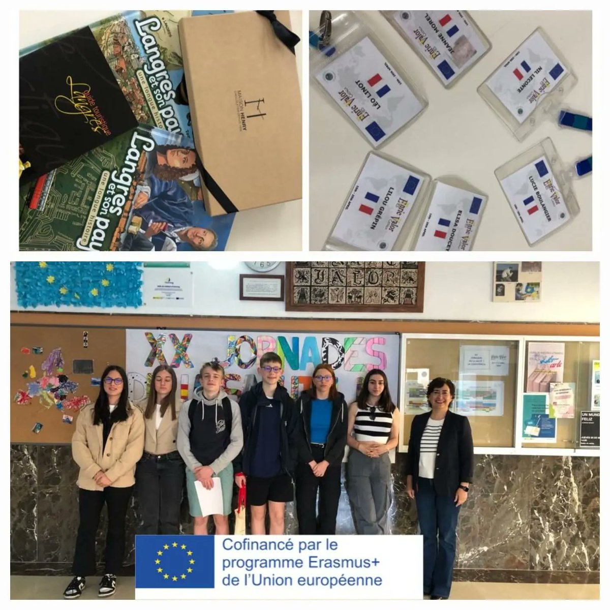 LPODiderot52's tweet photo. Après un week-end riche en visites, les élèves ont la chance de découvrir le #systemeeducatif espagnol 🇪🇸 cette semaine. Ils apprécient le rythme scolaire et le contenu des cours de l'IES Enric Valor de #Castalla.
@EUErasmusPlus @AcReims @OlivierBrandouy https://t.co/X3naO1HXh6
