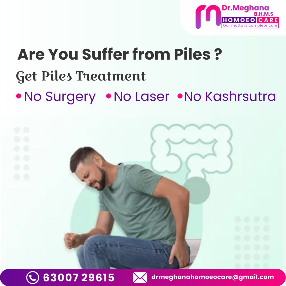 Are You Suffer from Piles ?
No Surgery | No Laser | No Kashrsutra

#piles #pilesproblem #pīles #drmeghana #drmeghanahomoeocare #nosurgery #laser #nokashrsutra