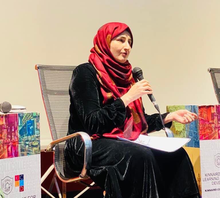 CCPSUMT's tweet photo. Dr Fatima Sajjad was invited at Kinnaird College for Women to join as a panelist for the session on Interfaith Harmony and Social Cohesion and International Cultural Diplomacy at 9th Lahore International Conference on Culture.
#Culture #cohesion #harmony #ideology #education https://t.co/Wk599pONoM