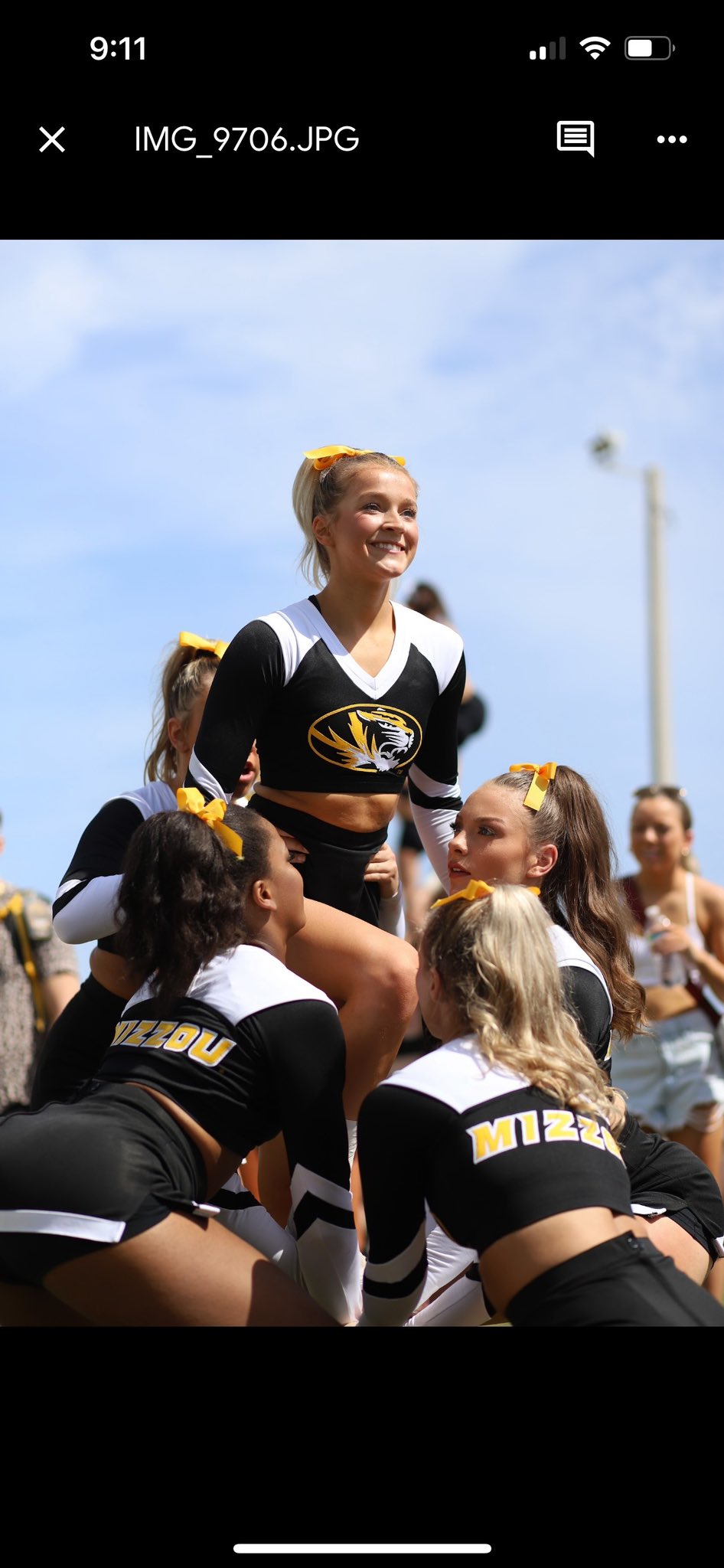 Mizzou Cheerleading (MizzouCheer_) / Twitter