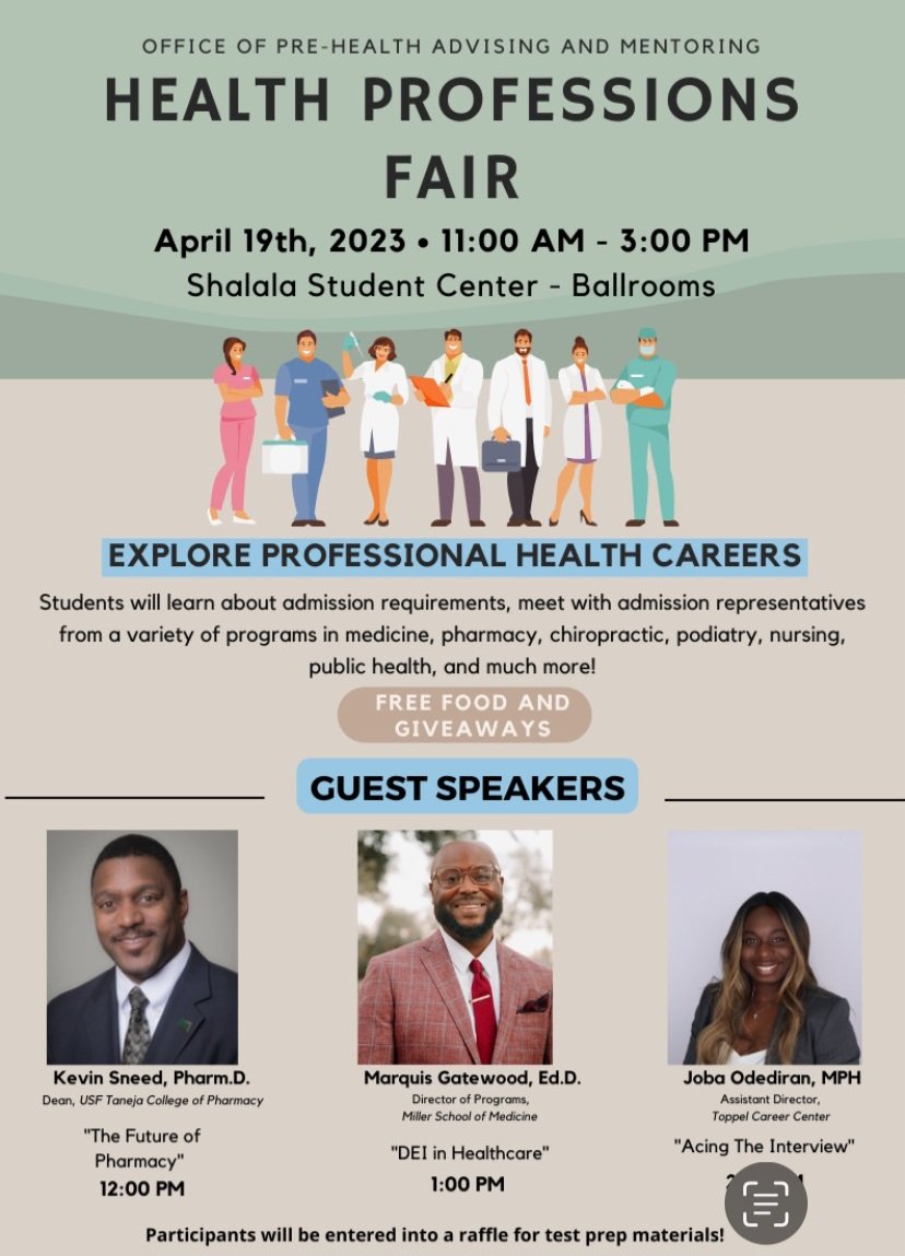 KevinBSneed's tweet photo. I've personally covered the state of Florida over the past 45 days to share the educational &amp; clinical prowess of @USFCOP. We've visited:
@Seminoles
@UCF
@UM_PreHealth
@UF(virtual)
@fgcu(virtual)
And of course @USouthFlorida @usfprepharmacy
#Pharmacists💪💯
#JoinTCOP👨🏾‍⚕️🧬🤘 https://t.co/9rgimSwtet