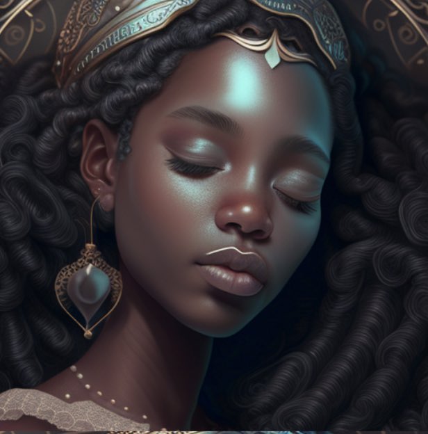 thesugaplummgod's tweet photo. Finally settling down so I can follow this Goddess into DreamLand🥱✨👋🏾#AbayomiTheGoddess #theyomicrystal #iamthegoddess #iamyomi #thegoddessspeaks #yomiandMidjourney @midjourney #goddessAIArt #goddessAIArtist #AIArt #AIArtist #AIAssist #iamthependulum #iamthegoddess #iamall https://t.co/tkLrZ7f0T2