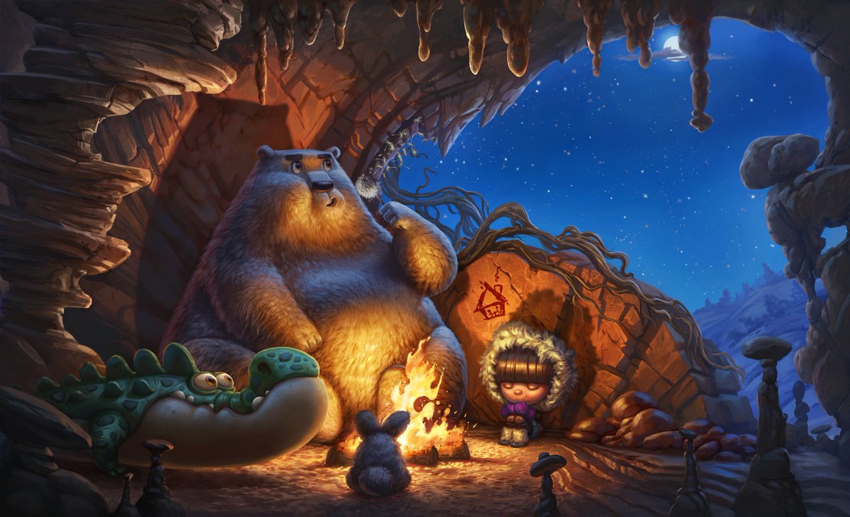 NilianAnimation's tweet photo. Here's another sneak peek from our IP department. Creating multiple concept art during the development stage of an animation project can provide us with a clearer vision and inspiration. It also helps us to formulate a better plan for both the technical and artistic aspects.
#art #design #characterart #characterdesign #gameart #conceptart #fantasyart #animationstudio #mediaproduction #mediaagency #entertainmentindustry #visdev #digitalpainting
