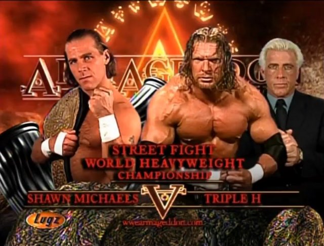 wrestlinuncover's tweet photo. Triple H and Shawn Michaels never had a bad 1-on-1 match against each other https://t.co/jdriqYaEyH