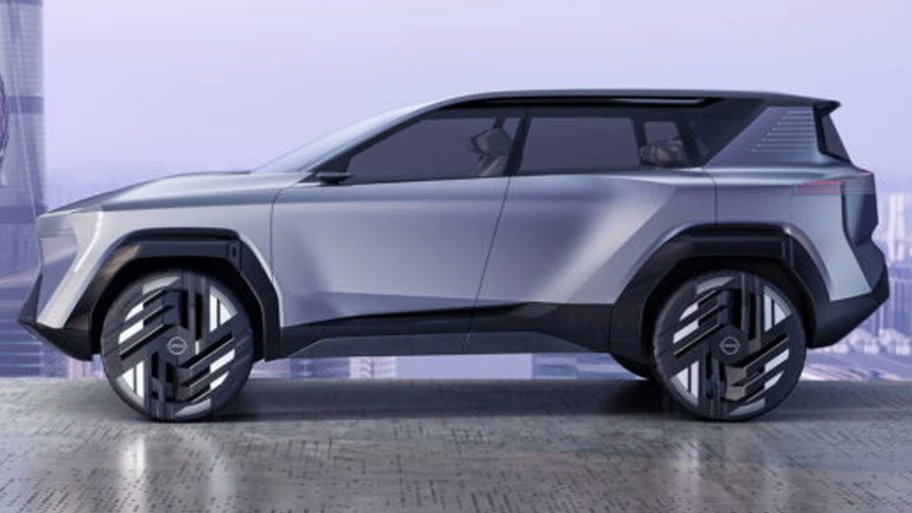 Autocosmos's tweet photo. En el marco del Salón de Shanghái 2023 🚗 @Nissan_mx presenta al mundo su nueva propuesta de SUV eléctrico: el 𝗔𝗿𝗶𝘇𝗼𝗻 𝗘𝗩 𝗖𝗼𝗻𝗰𝗲𝗽𝘁 👌 un modelo pensado para la plataforma #CMFEV, misma del #Renault 𝗠𝗲𝗴𝗮𝗻𝗲 𝗘-𝗧𝗲𝗰𝗵 👊👉 https://t.co/xua6gq1xwN https://t.co/IyZ5QUmfg7