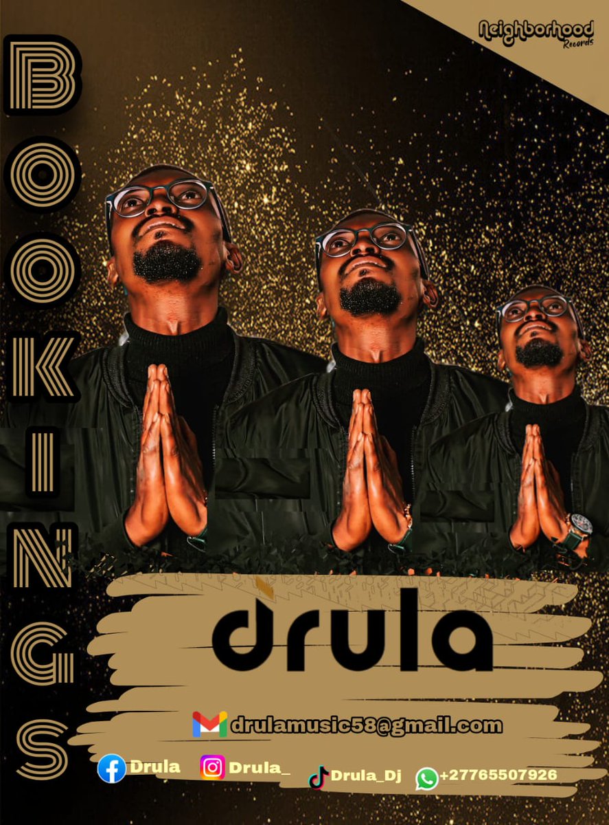 Drula_'s tweet photo. Good morning fam.

Please RT for awareness...my next booking might be on your timeline. Danko.

#MrMakeSure
#Drula_dj https://t.co/7txNvWOaRV