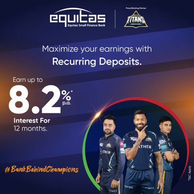 Recurring deposits will allow you to maximize your earnings while watching your savings soar!!!

 #recurringdeposit #investment #finance #mutualfunds #savings #rd #bank #financialplanning #insurance