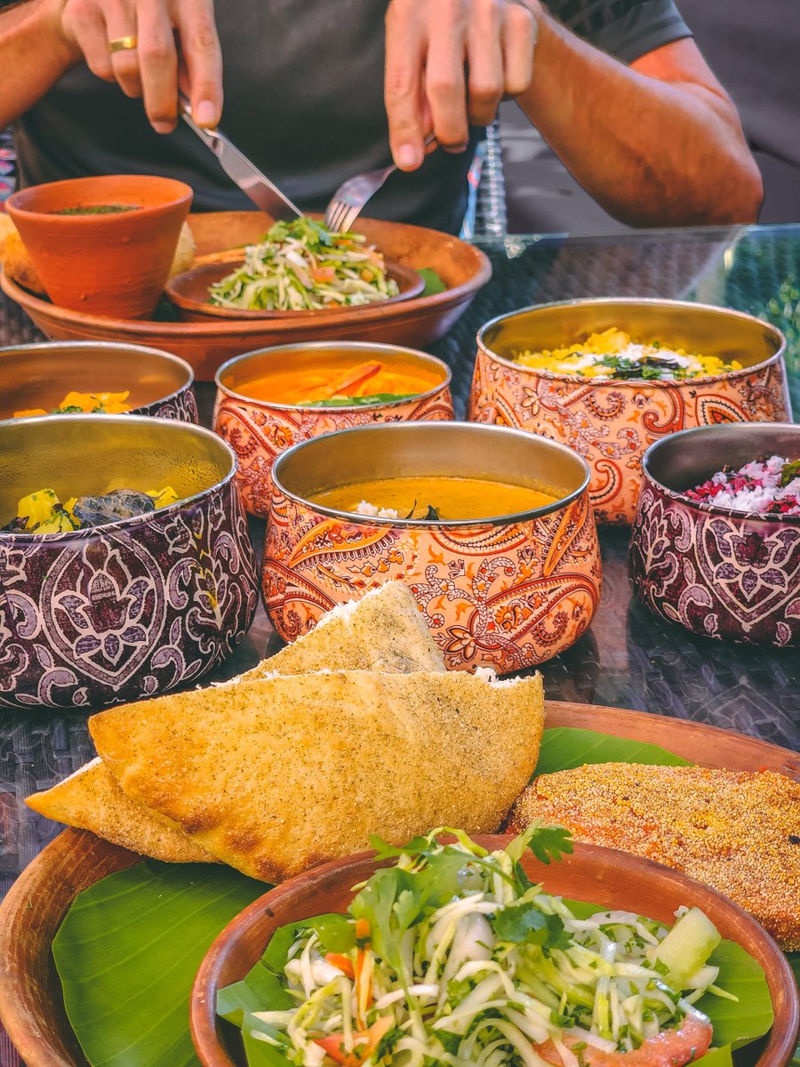 HyattCentricGoa's tweet photo. A vibrant feast for the senses is always on offer with our delectable culinary creations. Indulge a little!

Click the link in our bio to reserve now!

#GrokGoa https://t.co/W8CPGDSPo8