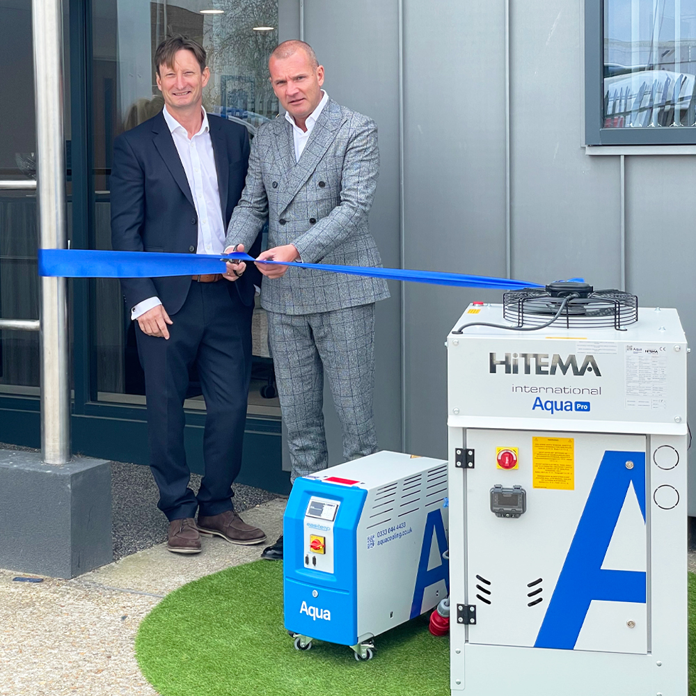AquaCoolingSolu's tweet photo. A milestone day for Aqua yesterday as our new Head Office building & warehouse was officially opened!
We were honoured to be joined by Hitema International's owner & founder, Maurizio Burba, who did a fantastic job cutting the ribbon!
#TheTemperatureControlPeople https://t.co/3RwcUYcMJC