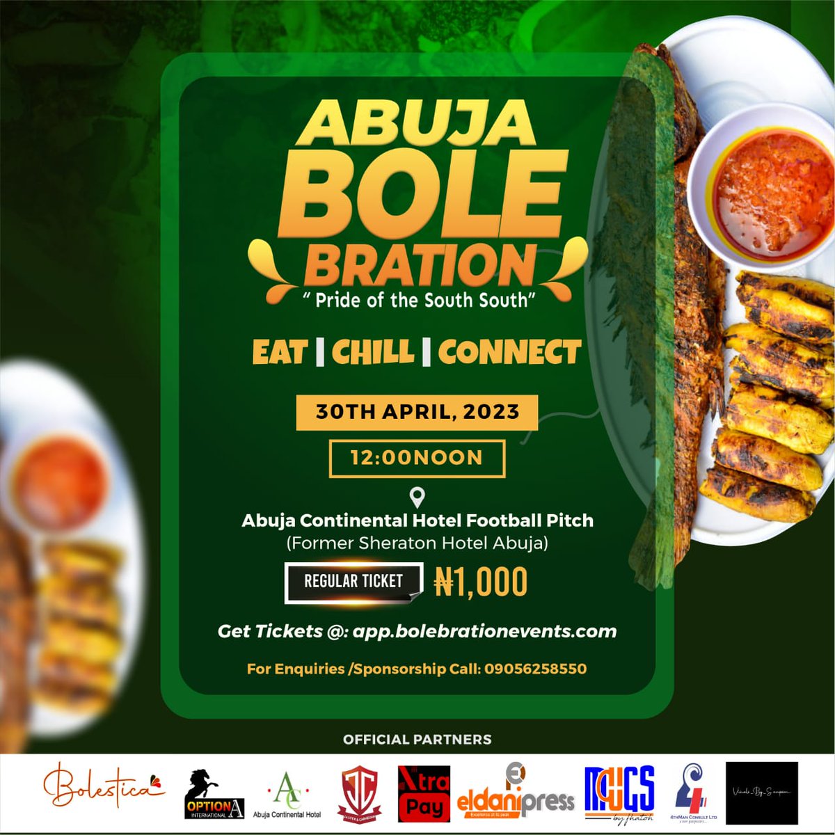 Issa countdown to #AbujaBolebration oh🔥

You seriously don't wanna miss this, register here:
🎟️ App.bolebrationevents.com

#AbujaTwitterCommunity