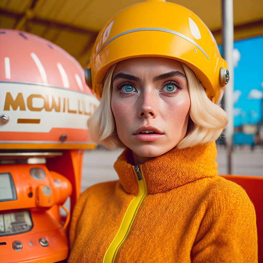 And orange.