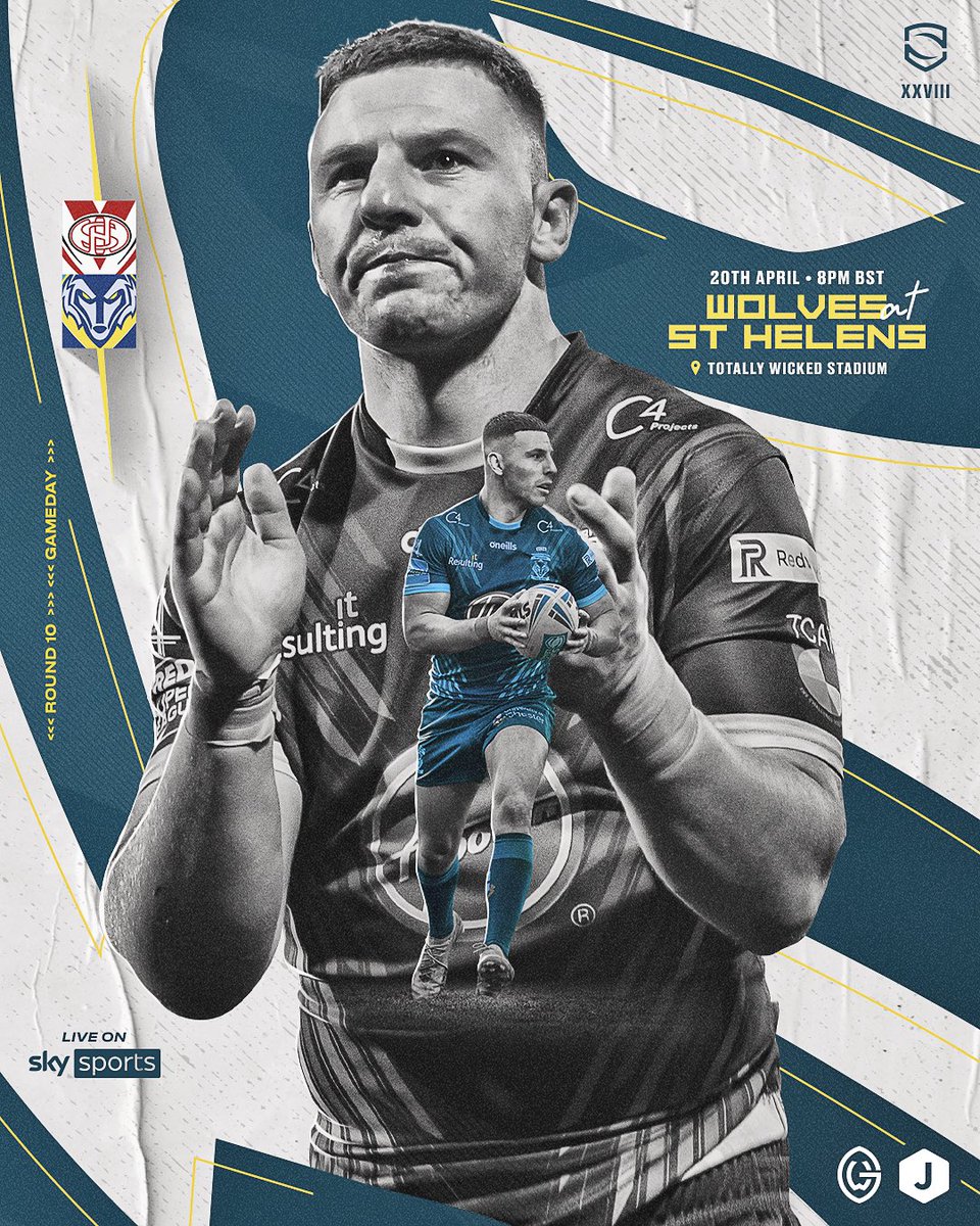 George7Williams's tweet photo. Gameday 🐺 Round 10 🟡🔵 https://t.co/tHyajKBKvc