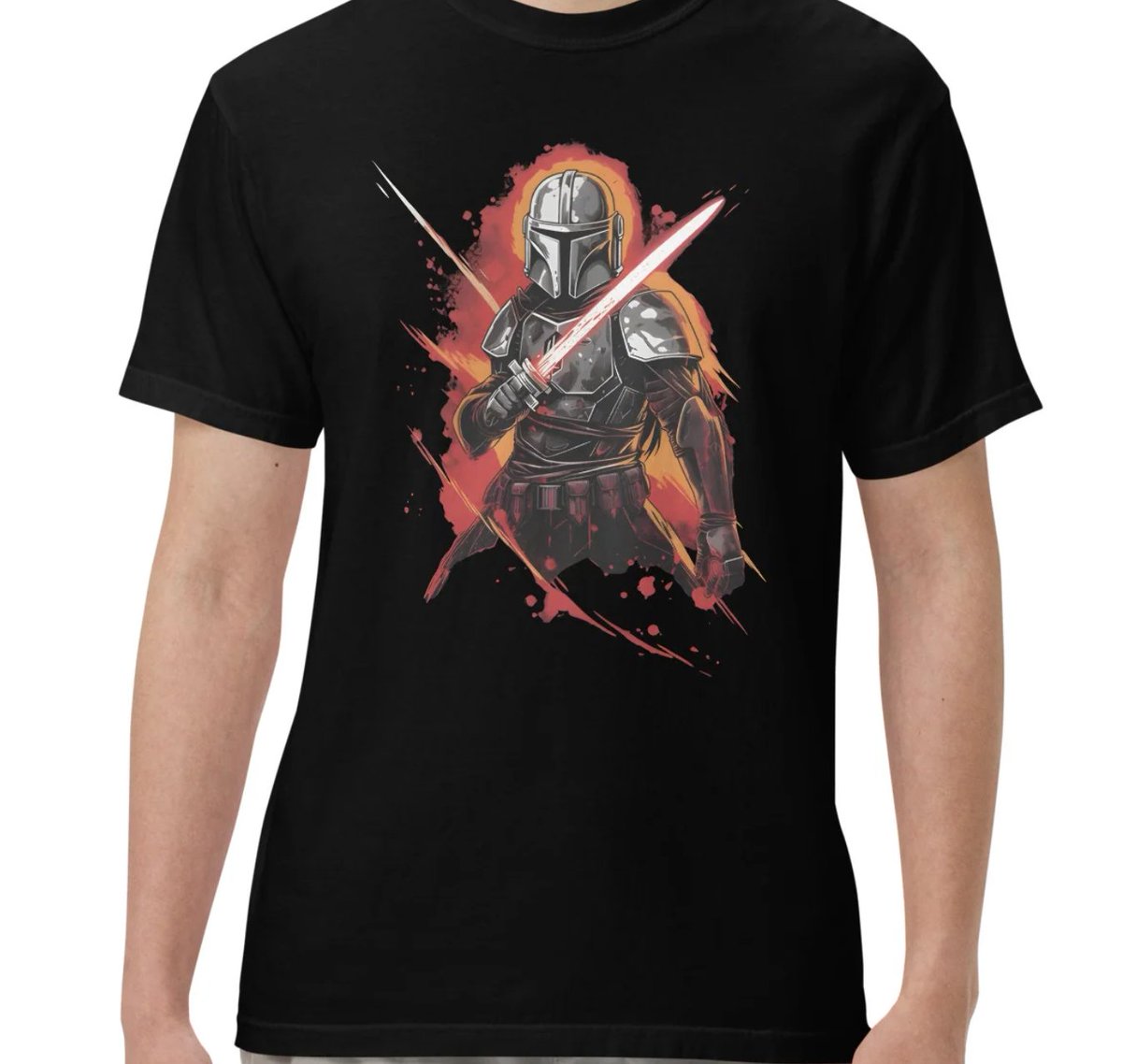 🔥 Show off your love for The Mandalorian with our Din Djarin-inspired design! 💪 Our premium tees are perfect for any fan of the galaxy's most famous bounty hunter. 😎 Get yours now at Galactic Fandoms! #TheMandalorian #DinDjarin #FandomFashion Galacticfandoms.com