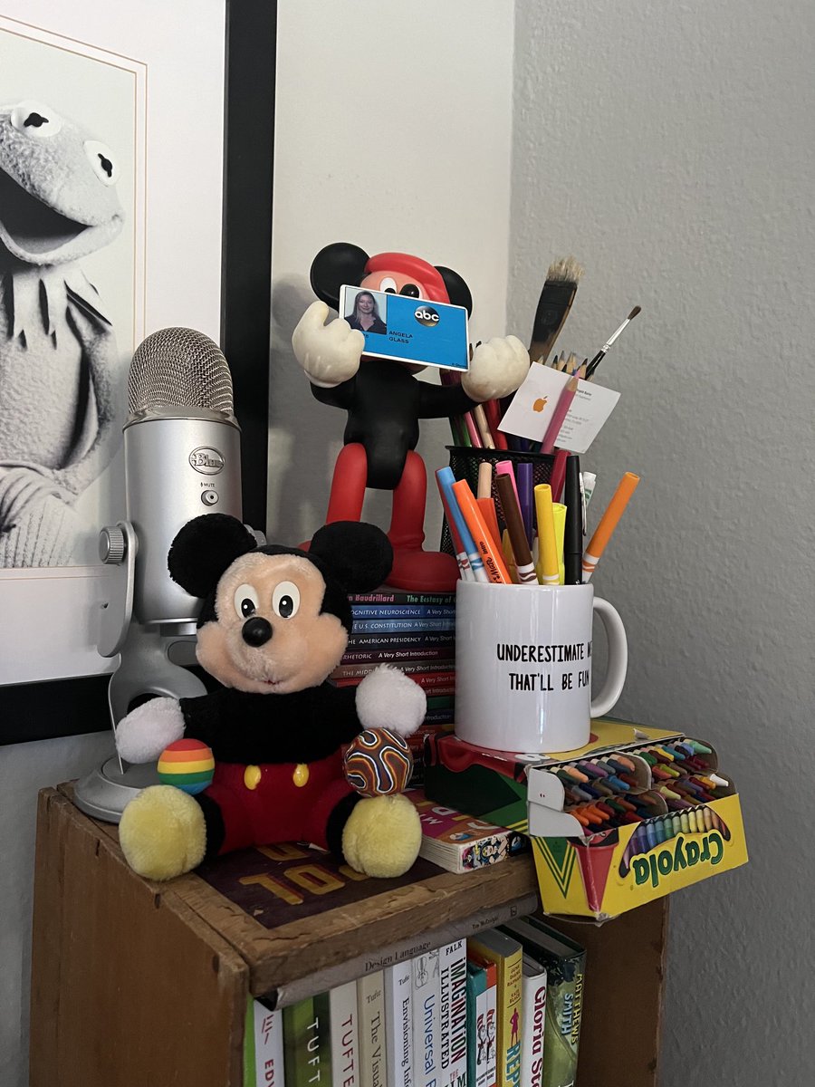 I worked at Disney but it was an ⁦<a href="/ABC/">ABC News</a>⁩ badge.