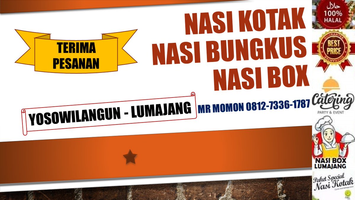 SingaManis's tweet photo. 081273361787 Katering MealBox Halal BiHalal &amp; Open House Lebaran di Yosowilangun Lumajang  https://t.co/AGAMKGmqdq 
#kateringlumajang, #cateringlumajang, #yosowilangun, #lumajang, #semeru, #ricebox, #segokotak, #nasibox, #mealbox, #kulinerlumajang, #cateringnasibungkus, https://t.co/NAQOMgGk3P