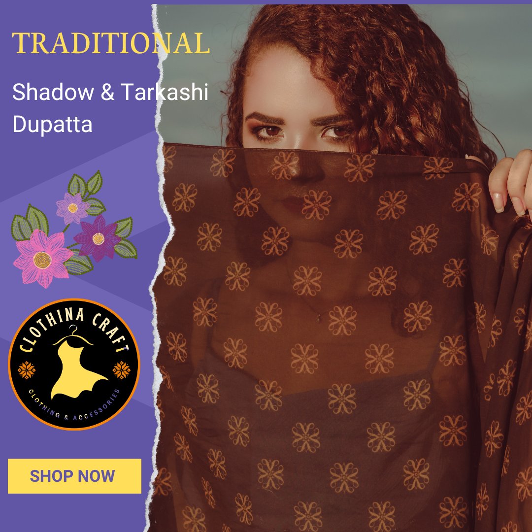 clothinacraft's tweet image. Handmade Bahawalpur Traditional Variety 📷
Shadow &amp;amp; Tarkashi Embroidered Dupatta
Pure Lawn Stuff
Length 2.5 Meter
Weight 1.10 Yard
COD Available
DM 0345 3850467
Product Key E-LA1-1DP-AM
#embriodery #tarkashidupatta #shadowwork #tarkashi #LawnDupatta #dupattafashion #indiandupatta