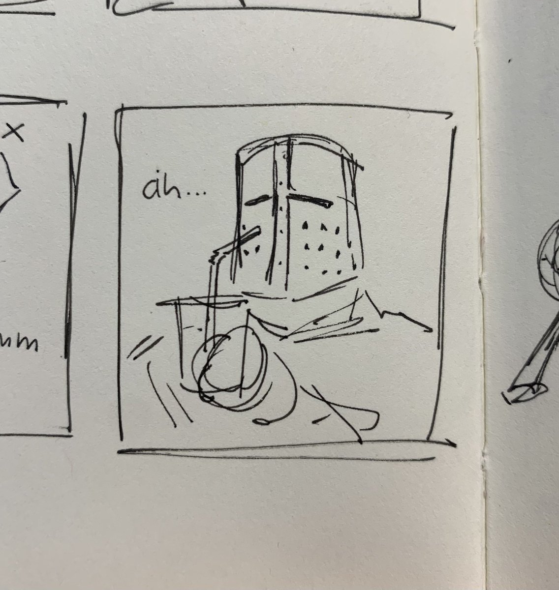 sorry for forgetting to post here, have some silly knights
