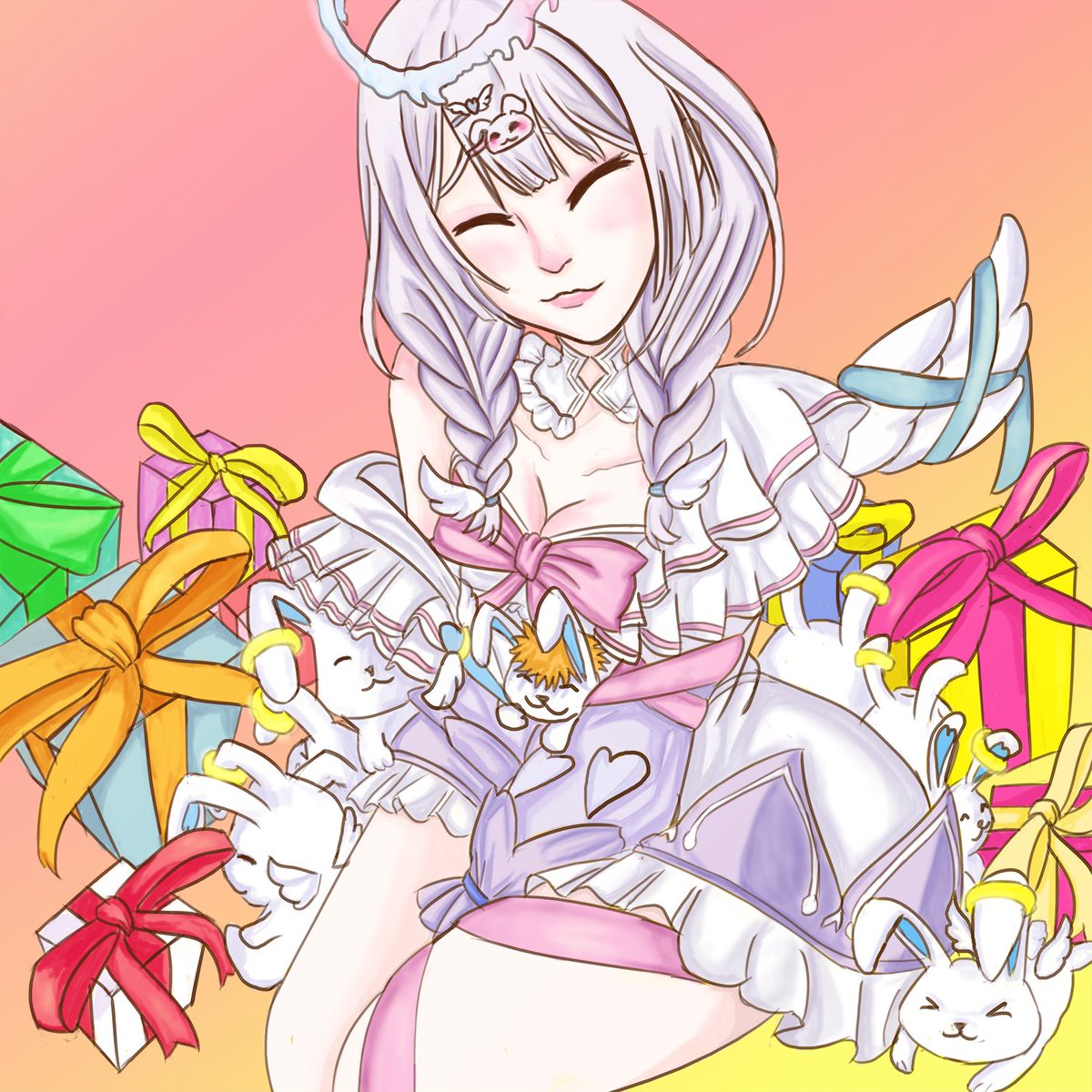 KevJZXA's tweet photo. Feliz cumpleaños Reyu-chan🎂🎉 Te deseamos un fantástico día hoy en tu cumpleaños. Admiramos tu determinacion, paciencia y todo tu esfuerzo. Te amamos con todo nuestro corazón. Un pequeño dibujo de parte de Erasker y de mí. Esperamos que te guste.
#ReyuArt https://t.co/6HH91OlWmk