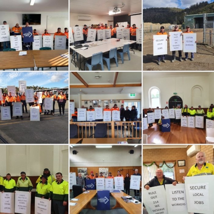 Sam_Batchelor1's tweet photo. ASU member pressure has resulted in the Minister committing LG structural reform to passing both Houses of Parliament. Forced amalgamations and centralised services risks everything, solves nothing. We need workforce solutions, not impersonal, centralised bureaucracies. #politas https://t.co/Kbd3d26iYS