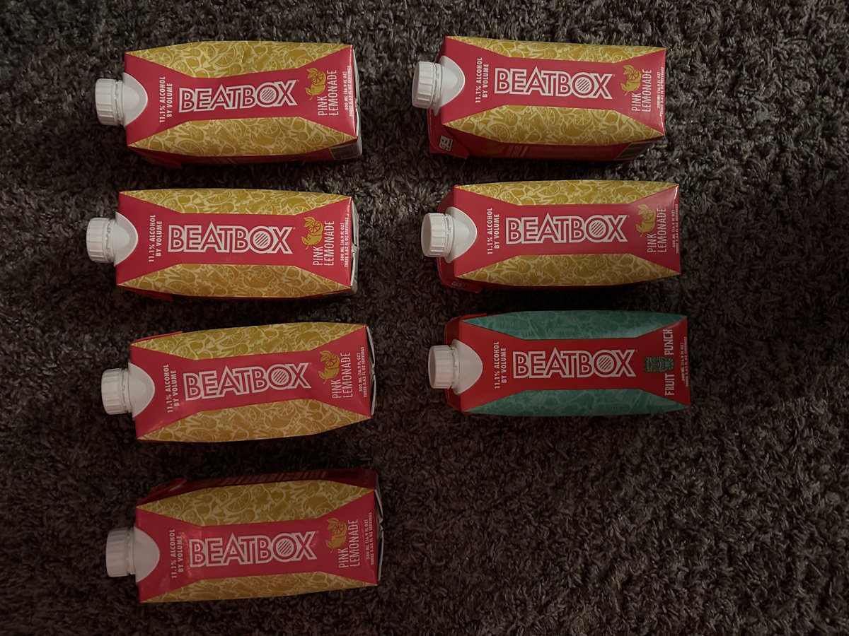 woikum's tweet photo. Can you guess our favorite pre-chella flavor? #pinklemondade @BeatboxBevs https://t.co/kuW1PO4JDo