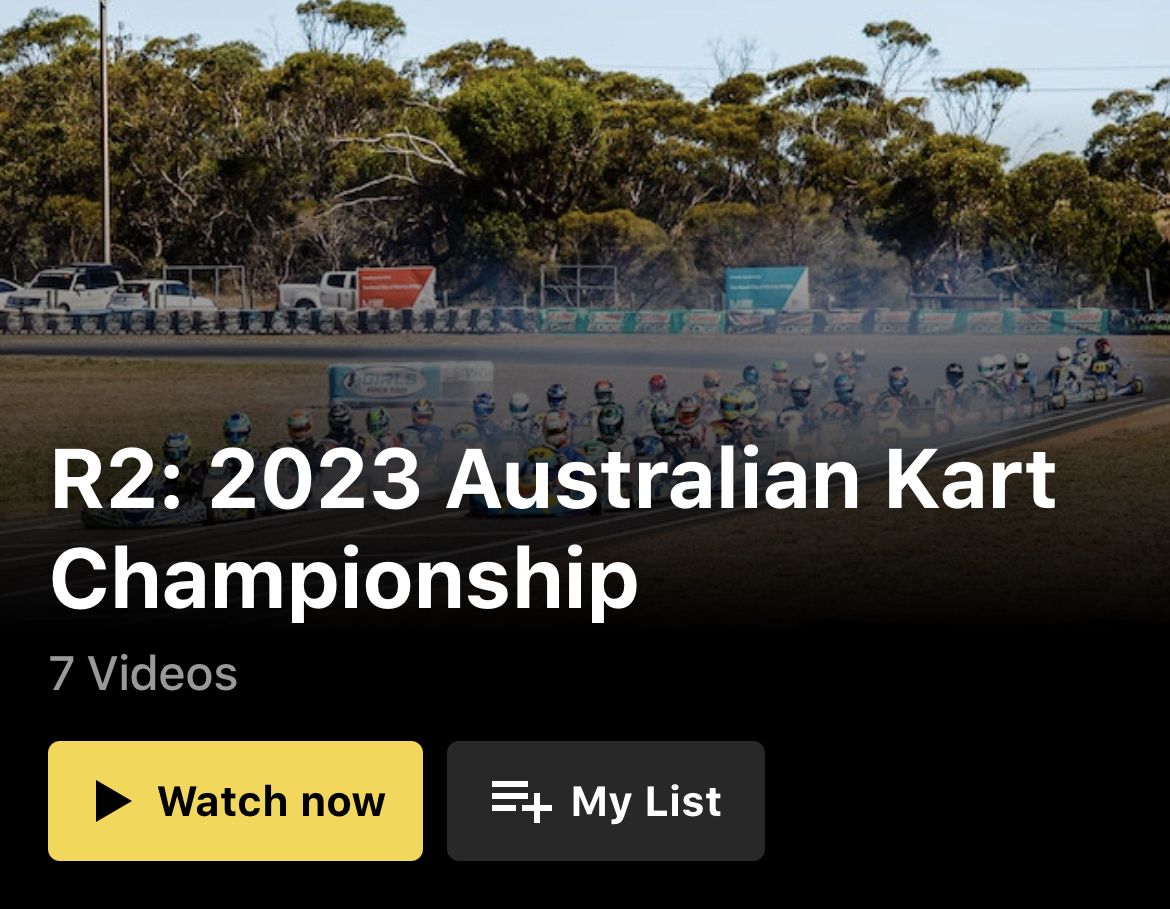 Karting fans! We're back this weekend streaming Round 2 of the <a href="/KartingAust/">Karting Australia</a> Championship🏎

Tune in this Saturday and Sunday to catch all the action LIVE on the MSL app.

Click the link to catch all the action: bit.ly/3KUyqRl

#MSL #mysportlive #karting #kartingaustralia