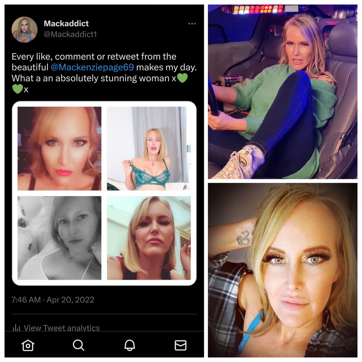 Mackaddict1's tweet photo. A year to the day sine my first tweet about the beautiful @Mackenziepage69 and the way I feel has just got stronger every day. I,still can't believe my luck every time we speak or see each other 💚💚 #votemackenzie #missingyou 

https://t.co/znzQwST0oE https://t.co/bFv7ch9Njv
