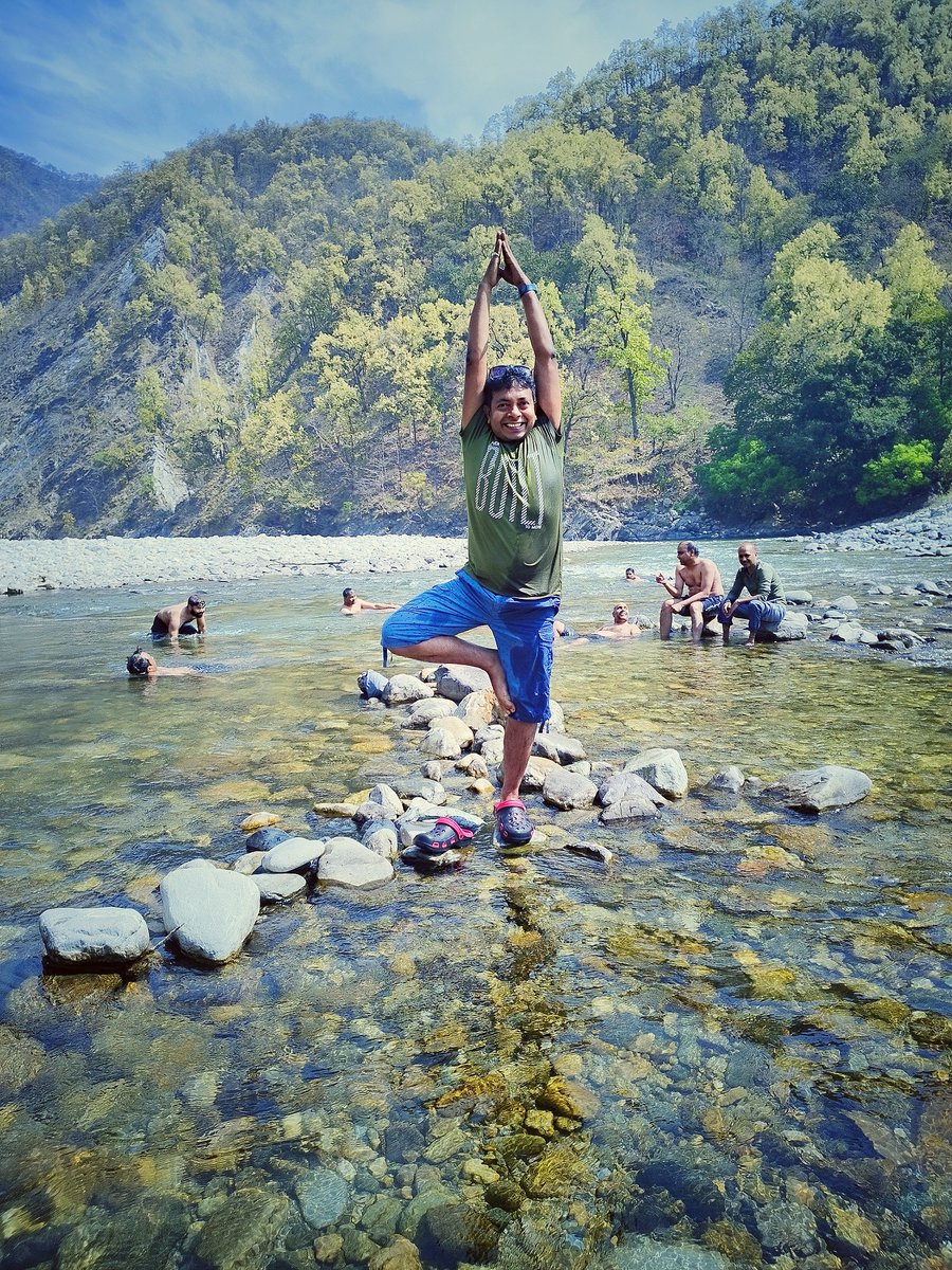 VeersaTech's tweet photo. Leadership weekend getaway at a beautiful resort in the heart of the Jim Corbett National Park , we cooled off in the crystal clear river at the resort, and partied our way into the night.

Thrilling 4x4 off-roading through jungles and rivers 

#Adventure #Fun #Solace #4x4 https://t.co/axtK9gYkLN