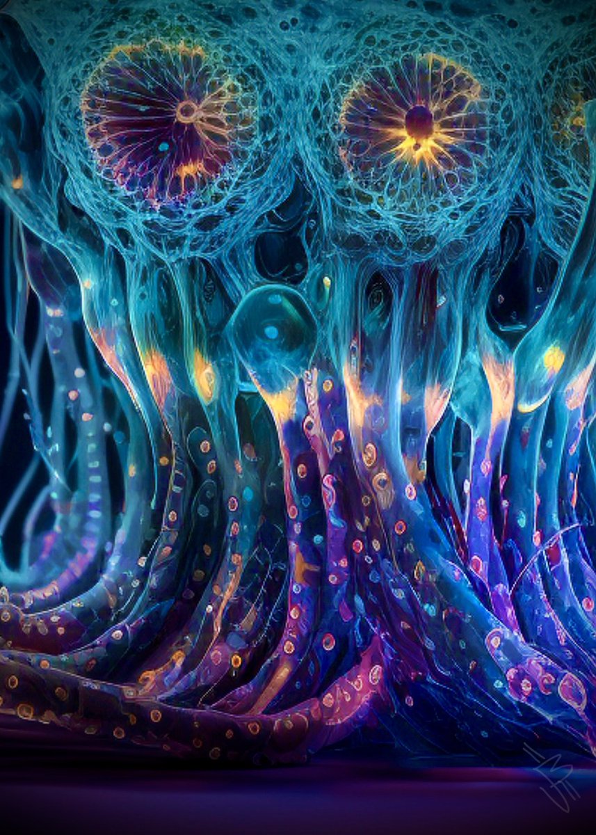 UncleBitcoin's tweet photo. 🦠🤖⚡️'Killabytes'
regenerative sub cellular lifeforms
via recombinant DNAi cloning
of 500 million year old trilobites
w meta nano AI sentient nanites
#KillaBytes #UncleBitcoin
#CryptoArt #aiArt #NFTCommuntiy
😱🧠🦠🤖✨⚡️ https://t.co/2k7Mj2sQ3g