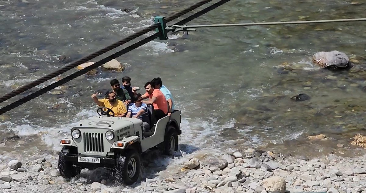 VeersaTech's tweet photo. Leadership weekend getaway at a beautiful resort in the heart of the Jim Corbett National Park , we cooled off in the crystal clear river at the resort, and partied our way into the night.

Thrilling 4x4 off-roading through jungles and rivers 

#Adventure #Fun #Solace #4x4 https://t.co/axtK9gYkLN