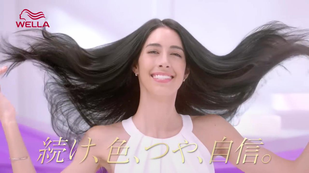 douganow's tweet image. #森泉 が出演する HFCプレステージジャパン #WELLA （ウエラ）のCM ウエラトーン2+1  「わたしがご機嫌な理由（メイクルーム）」篇。 douganow.jp/archives/20230…