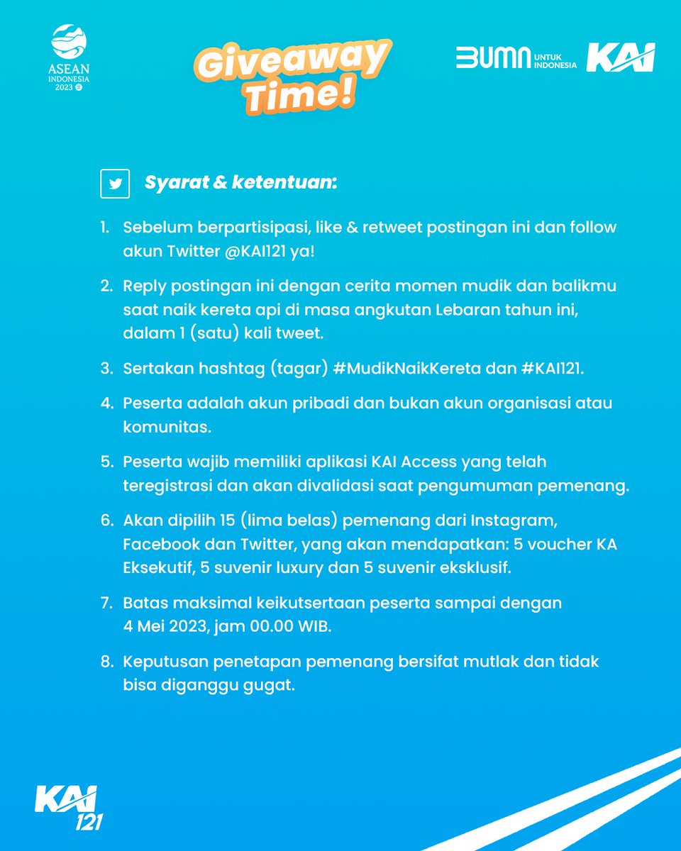 Kereta Api Indonesia tweet media