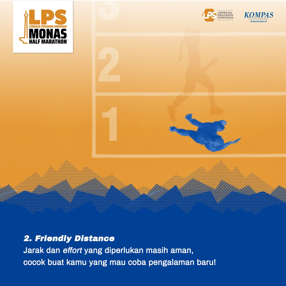 monashalfmrthn's tweet photo. Lari Half Marathon tuh seru banget loh! Penjelasan diatas bikin kamu makin yakin untuk ikutan kan?

Absen di sini, siapa yang pernah ikut lari half marathon?👇🏼
 
Powered by @lps_idic
Presented by @hariankompas

#LPSMonasHalfMarathon #RestartForChange #LPSIndonesia https://t.co/BpDtkwsmED