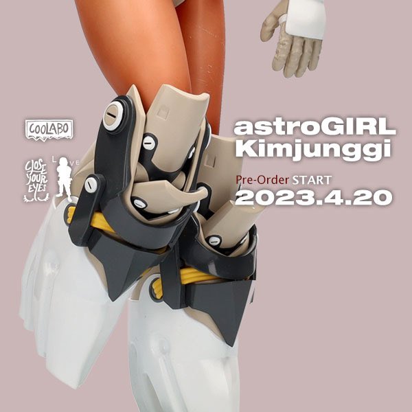 website Pre-Order
선주문 10일간
Start -- 2023.4 20 ~ 4.30
Pm10:00 GMT+9
.
🚩coolabo.kr
.
astroGIRL 
@coolabo_official x @kimjunggi
-------------------------------
웹사이트 선주문을
4월 30까지 10일간 
진행합니다.
.
concept Design :