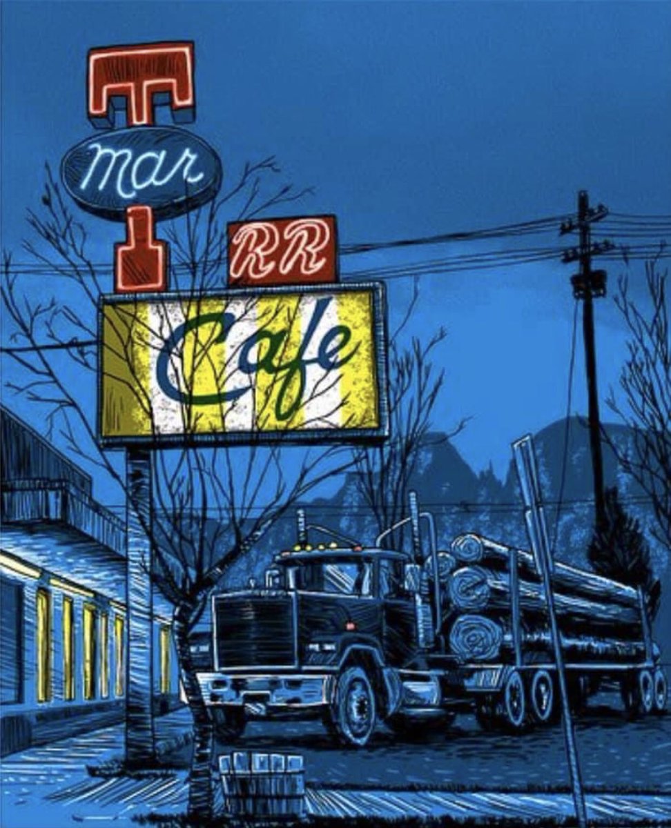 RR❤️❤️ beautifulwork: @twinpeaksart #twinpeaks #doubleRR