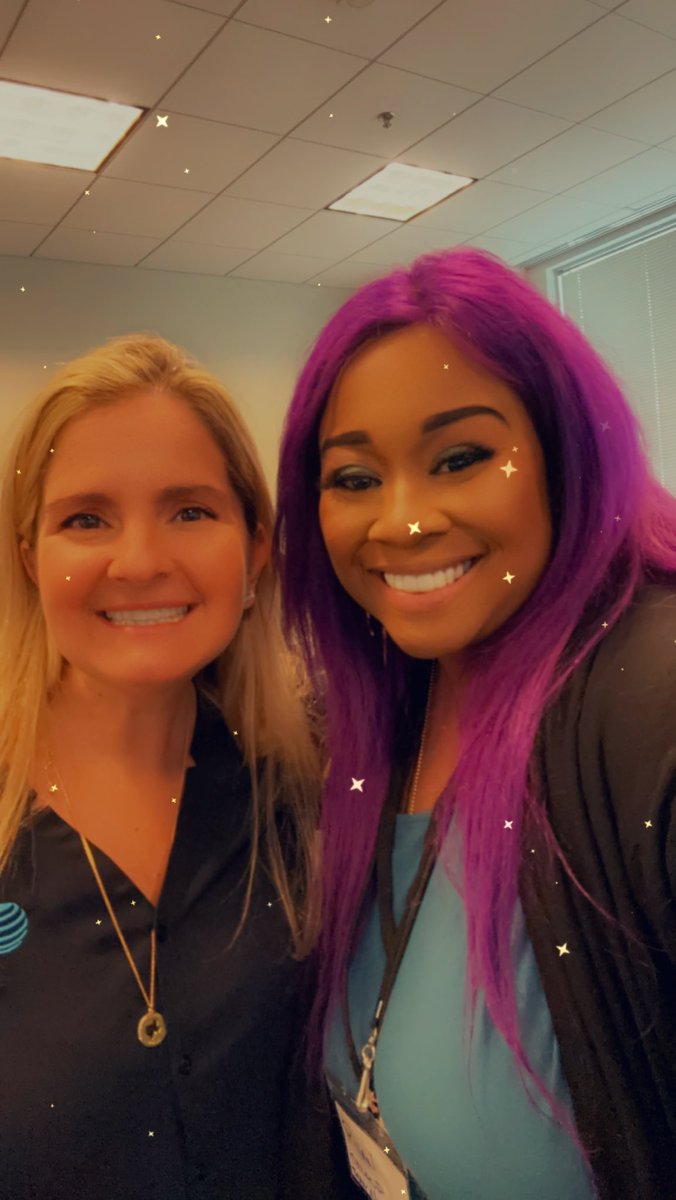 Had a blast laughing and learning with <a href="/KSSchub/">Kathy Schubert</a> #LifeAtATT