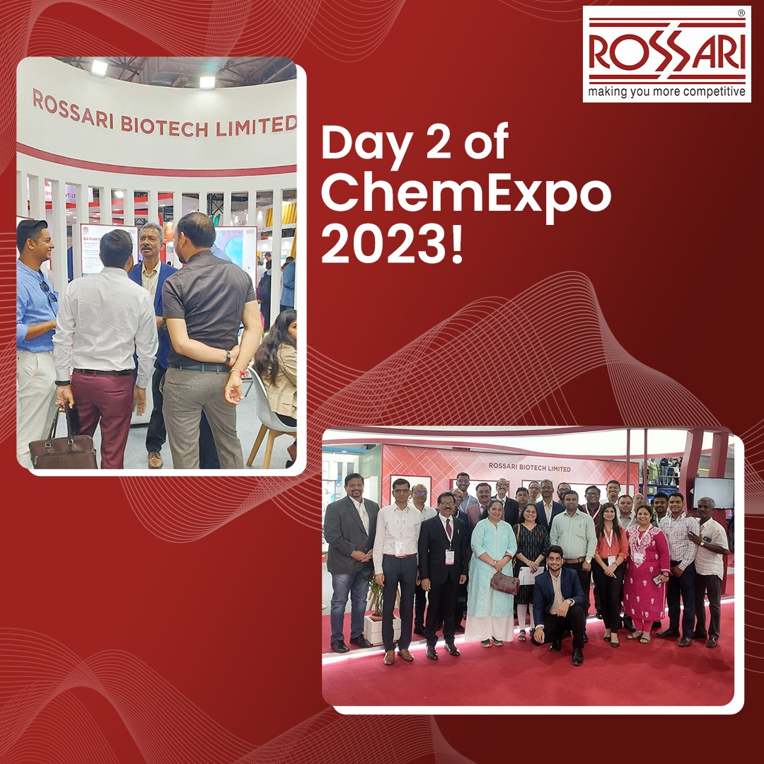RossariBiotech's tweet photo. And its a wrap!
Glimpses of Day 2 from the #ChemExpo 2023. It was an amazing #experience to showcase our #innovation and technology driven solutions to nearly 20,000 visitors #Thankyou.
#rossari #rossaribiotech #chemical #event #exhibition #day2 #nescoexhibition #chemicalsolution https://t.co/ul7m3IUoV8