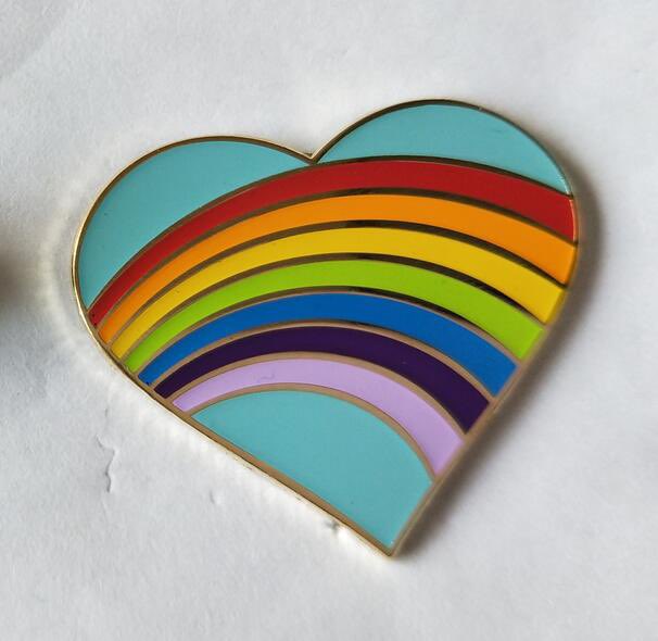 Heart rainbow pin, small and delicate

We can not only produce pins, commemorative coins, metal medals, but also key rings.

#pins #pin #lapelpin #mulanpinsforsale #pinshop #lapelpinstyle #pinmaker #pincustom #lapelpincollector #pincollection #enamelpin #enamelpincollection