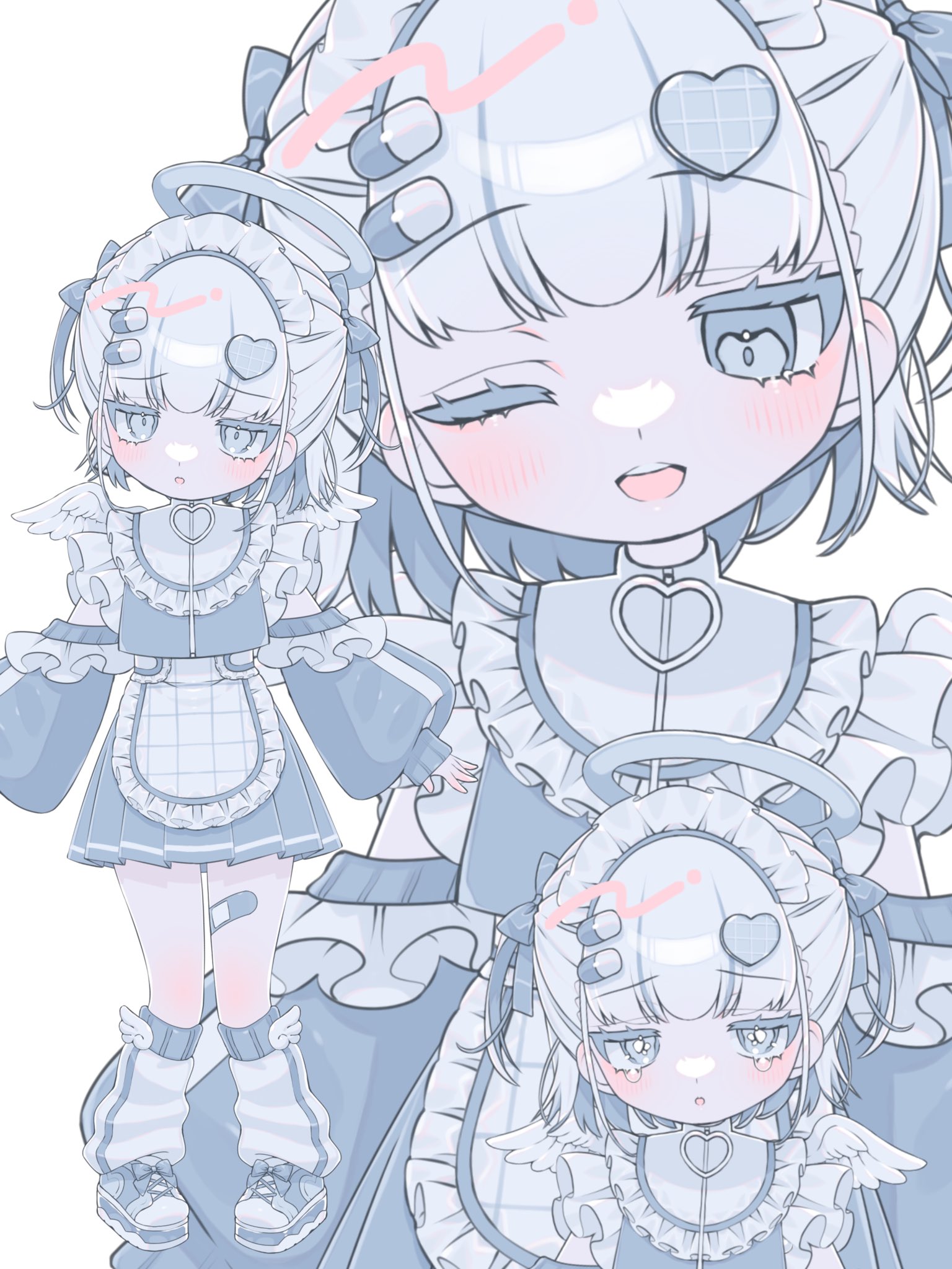 専用❁ハンドメイドになります❁
リングチャーム　Cat　C 花畑にこ@ドールアクセサリーLa*perle💫（土日祝制作