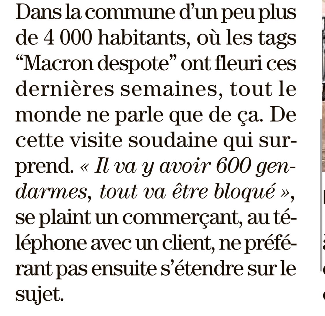 Tellement de policiers pour sécuriser la visite d’Emmanuel Macron dans l’Hérault qu’ils ont du annuler la visite de deux secrétaires d’Etat dans la région(extraits du Midi Libre).

Rendez-vous comme tous les matins à 11h sur LCI pour un #toutestpol en direct du collège de Ganges!