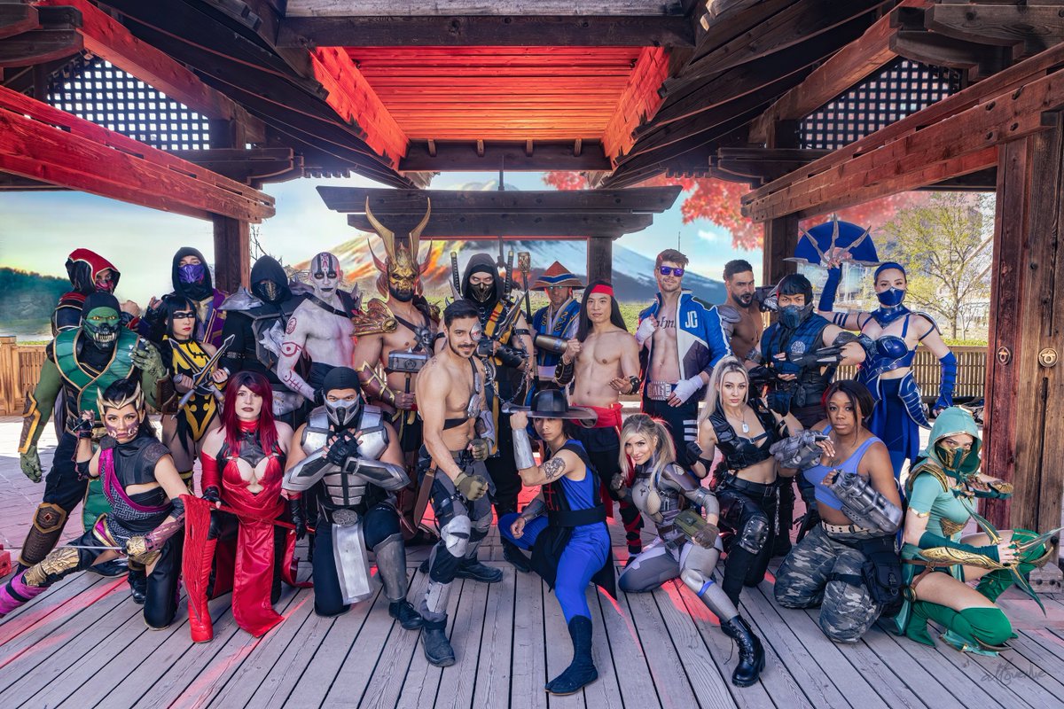 altovenue's tweet photo. #Mortalkombat12 #kosplay friends are so cool.. Or something. Too many people to tag but this was organized by @cPerera_ in one of the most epic little shoots in a little while. GET OVER HERE @noobde ! https://t.co/jWML4XvTkO